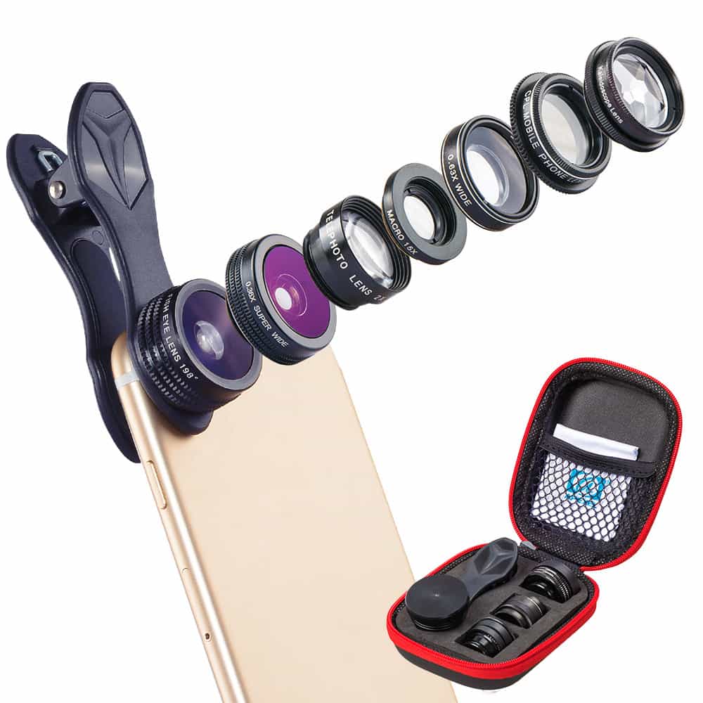7 in 1 super lens kit for smartphones Super Gadgetz