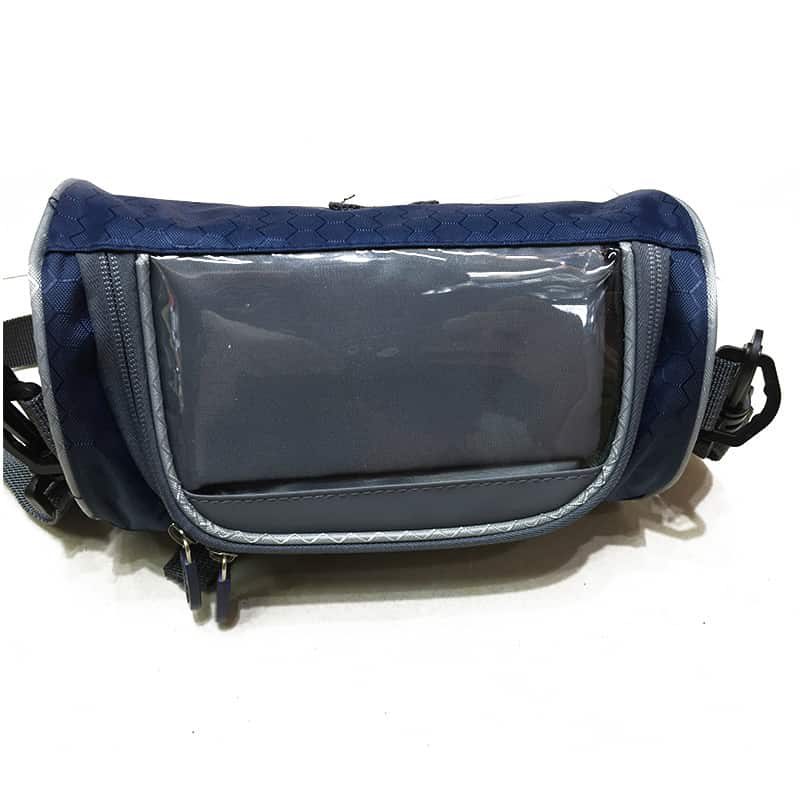 touch screen bag for mobile navy blue