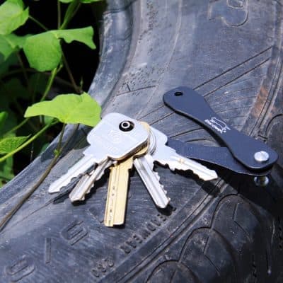 smart key holder black