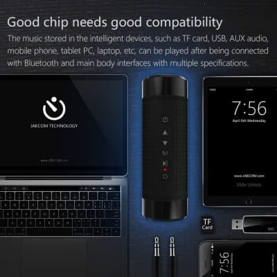 outdoor speaker with charger