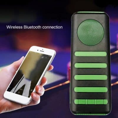 speaker flashlight and power bank green