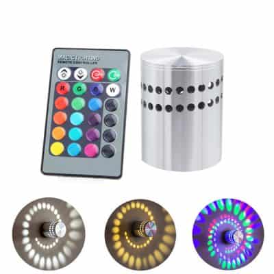 Colorful RGB wall light